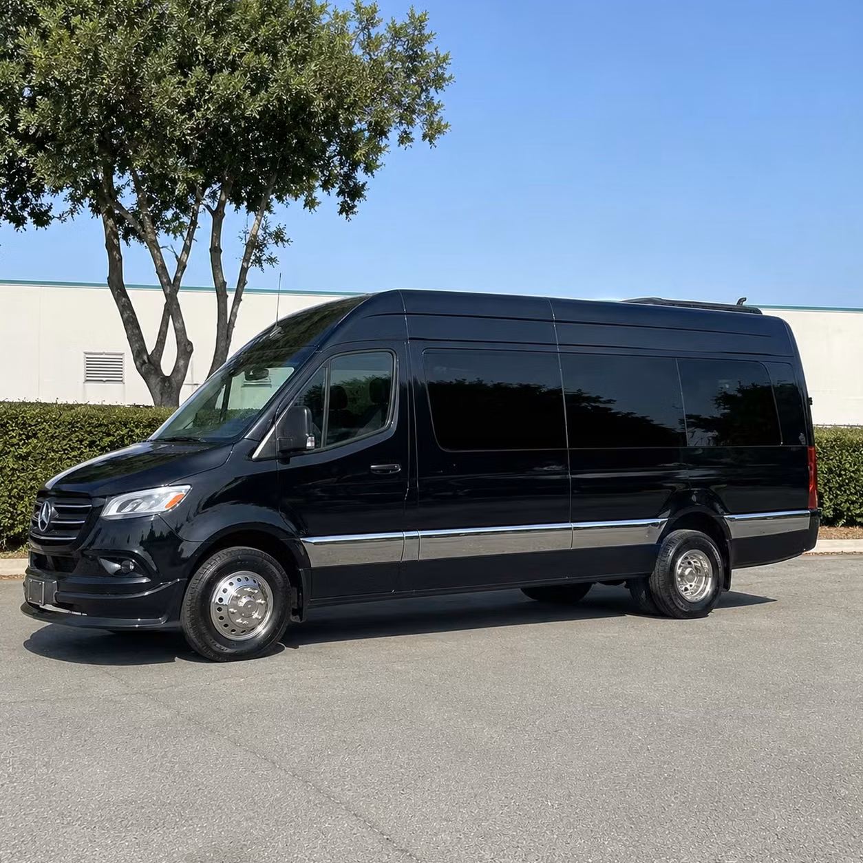 sprinter van with driver